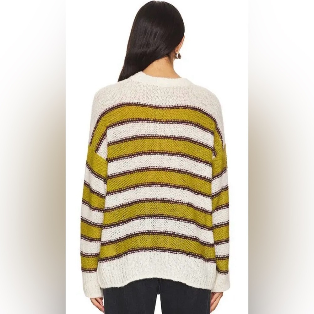 MOTHER THE BIGGIE JUMPER IN OLIVE - Picture 6 of 7